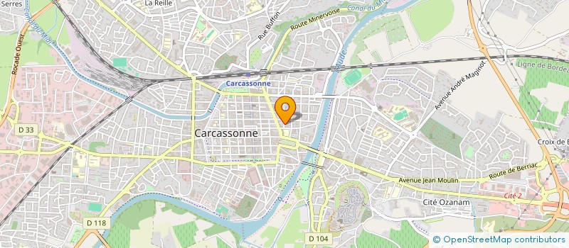 localisation de l'entreprise PRESENCE VERTE GRAND SUD MOBILE  CARCASSONNE