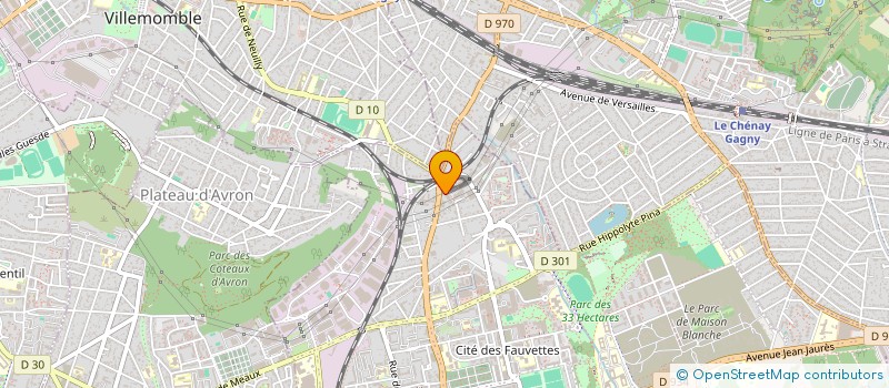 localisation de l'entreprise PRESENCES SERVICES à NEUILLY-SUR-MARNE