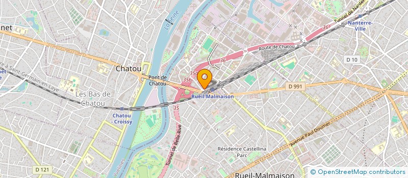 localisation de l'entreprise PRESENCIA à RUEIL MALMAISON