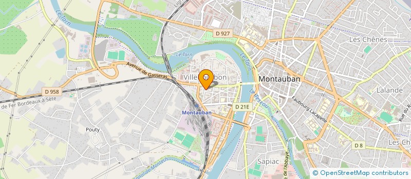 localisation de l'entreprise PRESENT BATTUT ASSOCIES  BORDEAUX