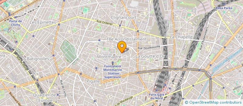 localisation de l'entreprise PRESENT CONTINU  PARIS