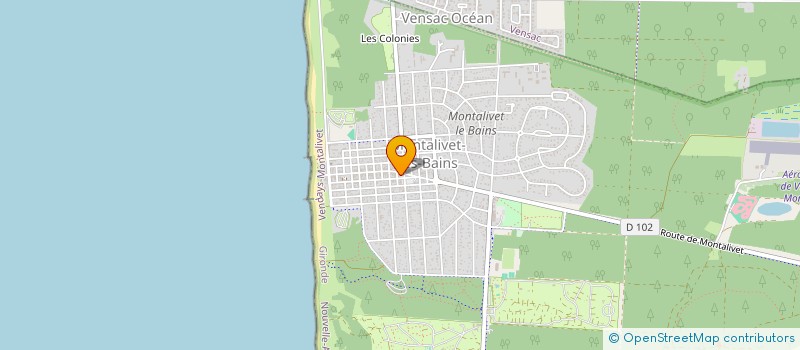 localisation de l'entreprise PRESENT ESCUDERO  VENDAYS-MONTALIVET