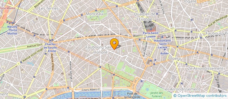 localisation de l'entreprise PRESENT HOLDING  PARIS