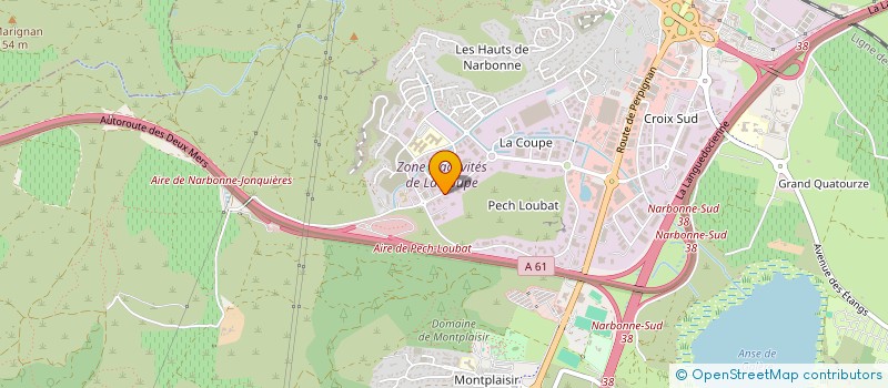 localisation de l'entreprise PRESERV'O  NARBONNE