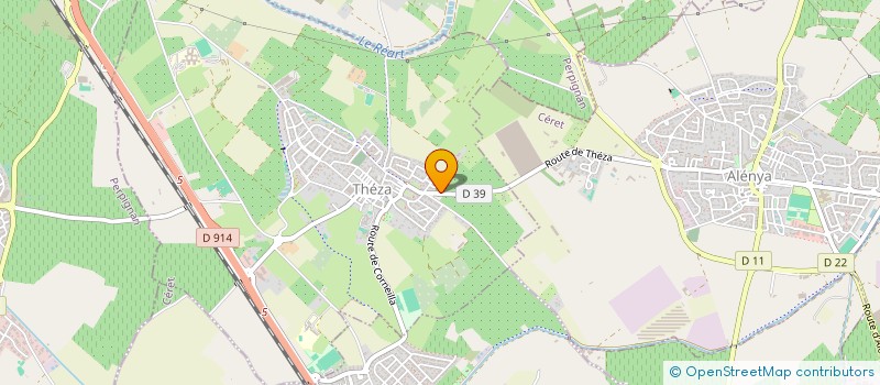 localisation de l'entreprise PRESERVATION DES VEHICULES MILITAIRES ANCIENS  THEZA