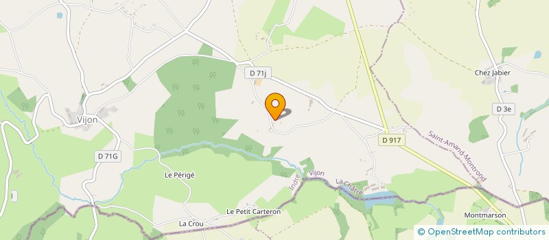 localisation de l'entreprise PRESERVATION DES VERGERS DU BOISCHAUT-SUD à VIJON