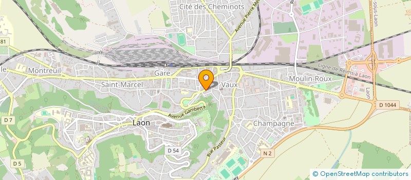 localisation de l'entreprise PRESERVIMMO à LAON