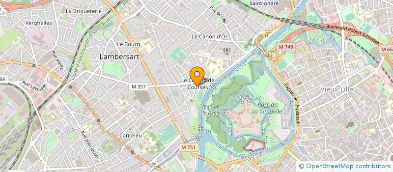localisation de l'entreprise PRESERVONS LE SITE DU CHAMP DE COURSES ET DU CANON D'OR à LAMBERSART