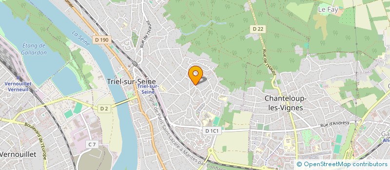 localisation de l'entreprise PRESERVONS PISSEFONTAINE  TRIEL-SUR-SEINE