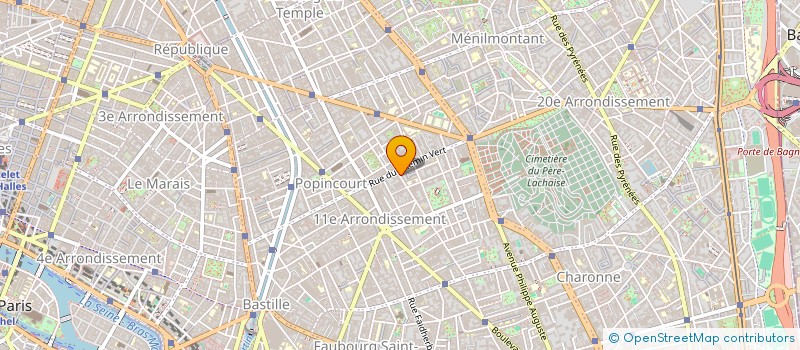 localisation de l'entreprise PRESI MEX à PARIS