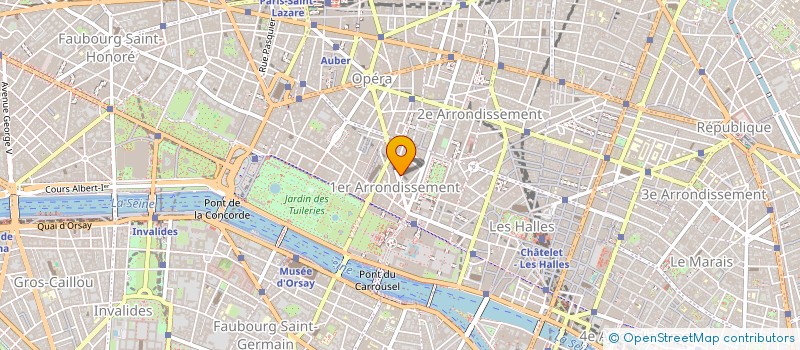 localisation de l'entreprise PRESIDENCE HOTESSE INTERNATIONAL à PARIS
