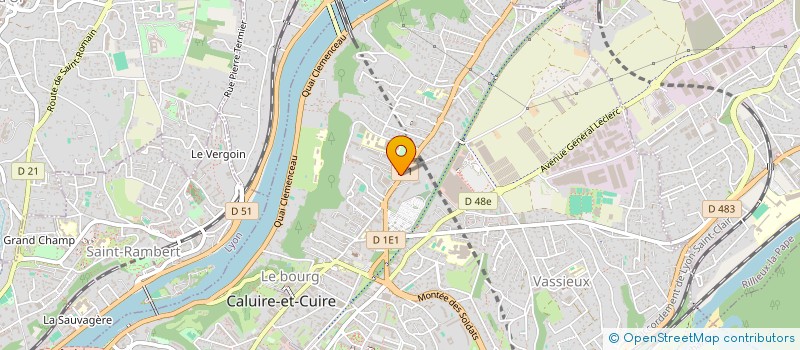 localisation de l'entreprise PRESLE à CALUIRE-ET-CUIRE