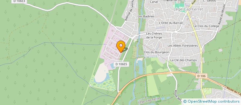 localisation de l'entreprise PRESQU'ILE 4X4 à LEGE-CAP-FERRET