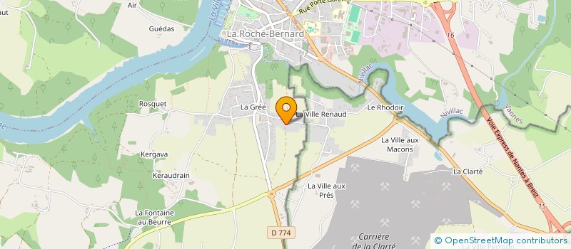 localisation de l'entreprise PRESQU'ILE ELECTRICITE AUTO à FEREL