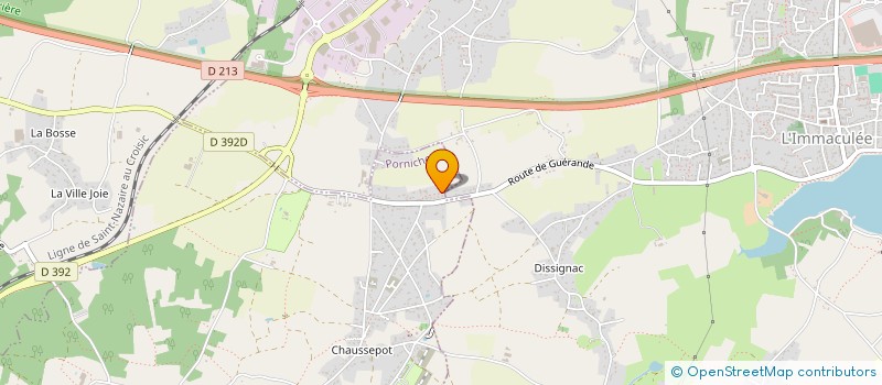 localisation de l'entreprise PRESQU'ILE FINANCEMENT  PORNICHET