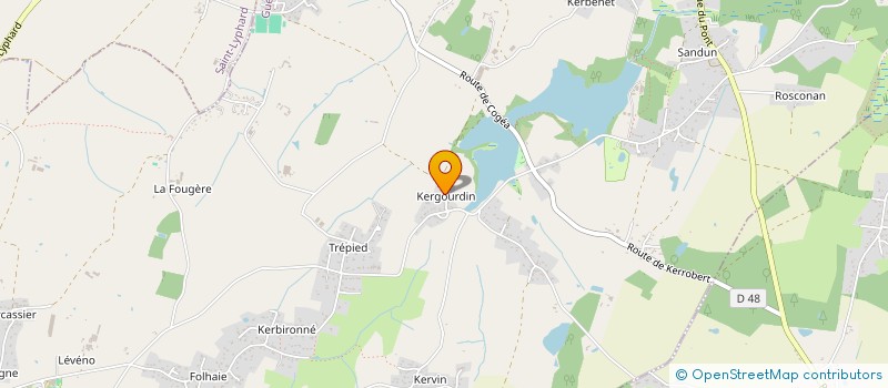 localisation de l'entreprise PRESQU'ILE GOUVERNANTE  GUERANDE