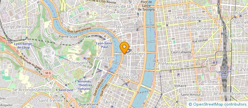localisation de l'entreprise PRESQU'ILE GROUP à LYON