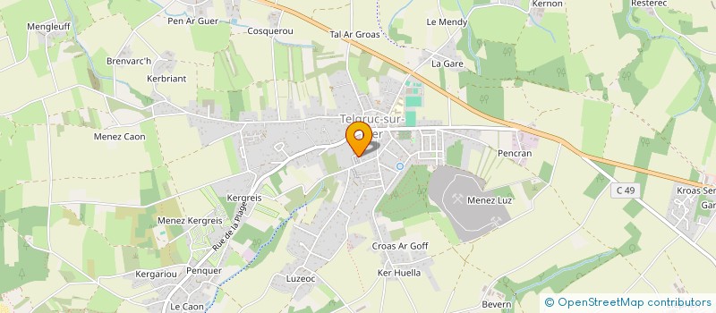 localisation de l'entreprise PRESQU'ILE POLE DANCE à TELGRUC-SUR-MER