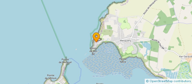 localisation de l'entreprise PRESQU'ILE YOGA ET CIE  ASSERAC