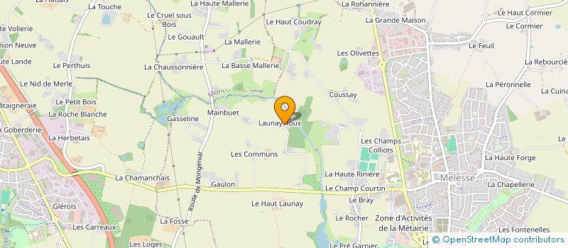 localisation de l'entreprise PRESQUE LUNE EDITIONS  MELESSE