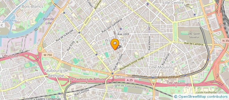 localisation de l'entreprise PRESQUE RIEN  LILLE