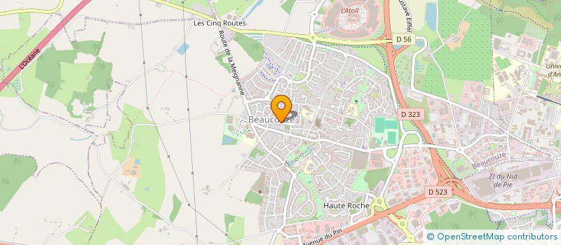 localisation de l'entreprise PRESQUE ZERO DECHET BEAUCOUZE  BEAUCOUZE