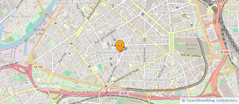 localisation de l'entreprise PRESQUELOGIQUE à LILLE