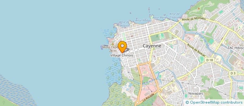 localisation de l'entreprise PRESQUETOUT à CAYENNE