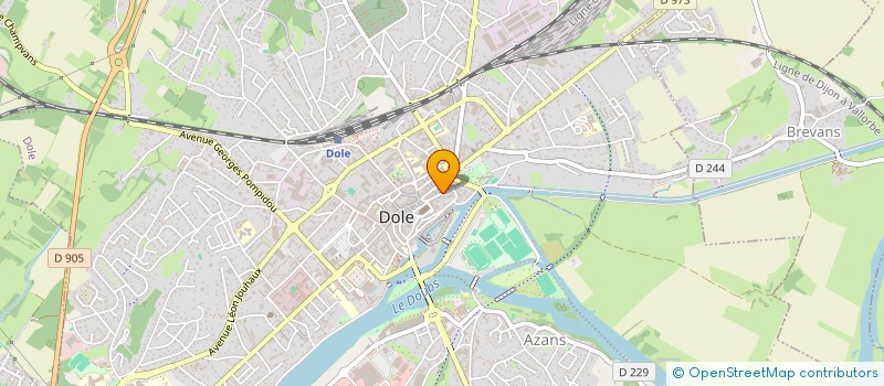 localisation de l'entreprise PRESS IN à DOLE