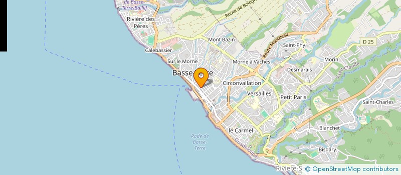 localisation de l'entreprise PRESS NET à BASSE-TERRE