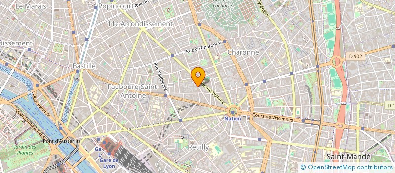 localisation de l'entreprise PRESS PAPIER  PARIS