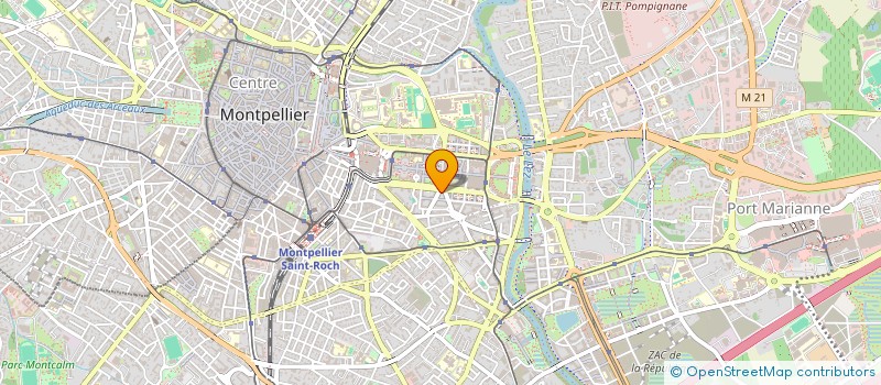 localisation de l'entreprise PRESS'PAPIER à MONTPELLIER