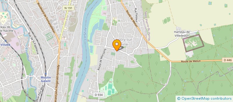 localisation de l'entreprise PRESS SERVICES à SAINTRY-SUR-SEINE