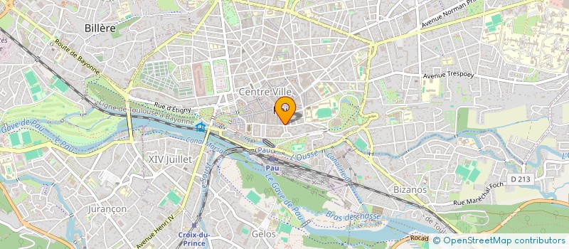 localisation de l'entreprise PRESS'TO à PAU