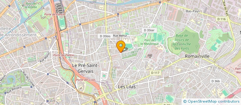 localisation de l'entreprise PRESS VAP à PANTIN