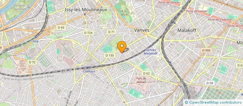 localisation de l'entreprise PRESSE 2.0  VANVES