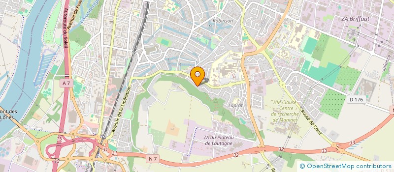 localisation de l'entreprise PRESSE à VALENCE