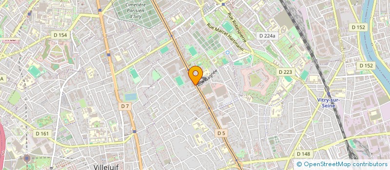 localisation de l'entreprise PRESSE CLUB à VITRY-SUR-SEINE