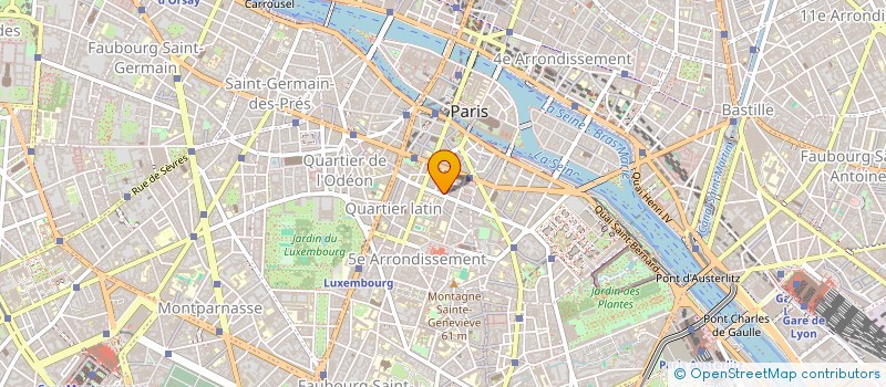 localisation de l'entreprise PRESSE CONSOMMABLES SERVICE  PARIS