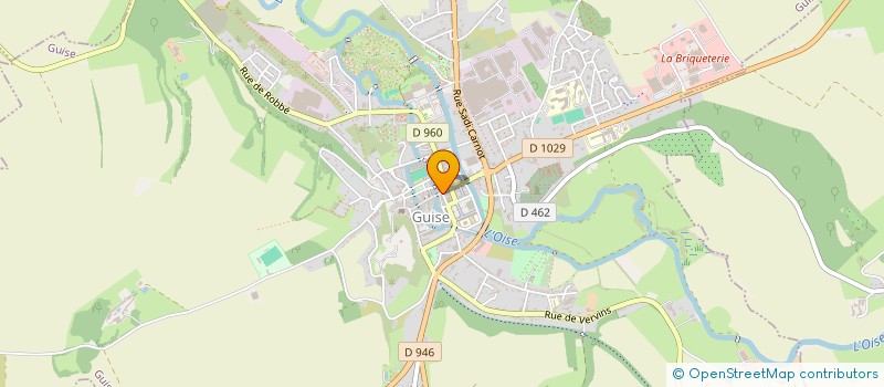 localisation de l'entreprise PRESSE DE GUISE à GUISE