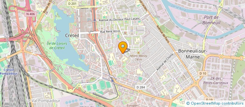 localisation de l'entreprise PRESSE DE LA HABETTE SARL à CRETEIL