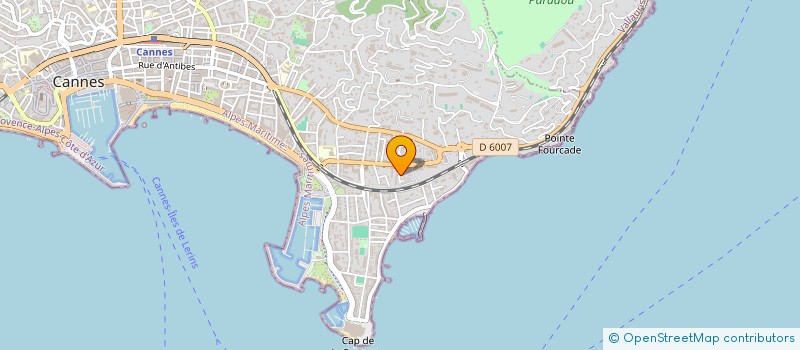 localisation de l'entreprise PRESSE DE LA LIBERTE à CANNES