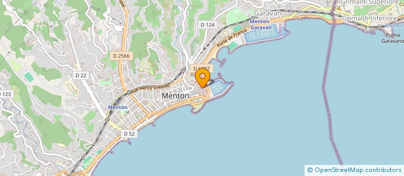 localisation de l'entreprise PRESSE DE LA PLAGE à MENTON