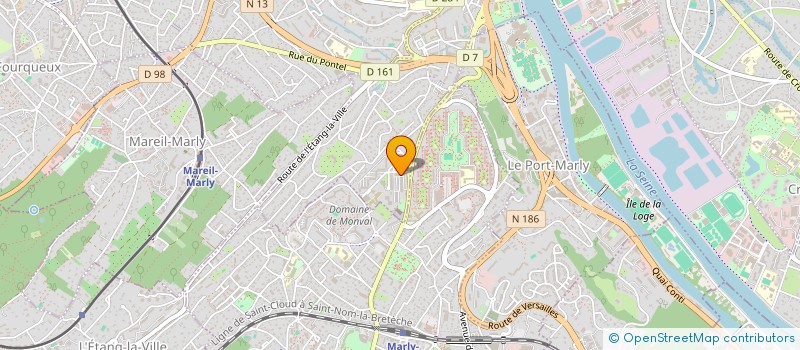localisation de l'entreprise PRESSE DIFFUSION à LE PECQ