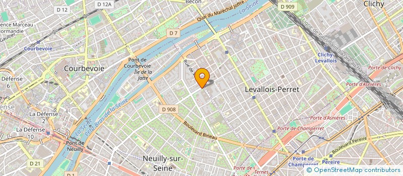 localisation de l'entreprise PRESSE DU CHATEAU NEUILLY à NEUILLY-SUR-SEINE