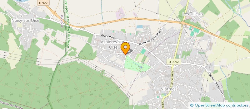 localisation de l'entreprise PRESSE'EO  ASNIERES-SUR-OISE