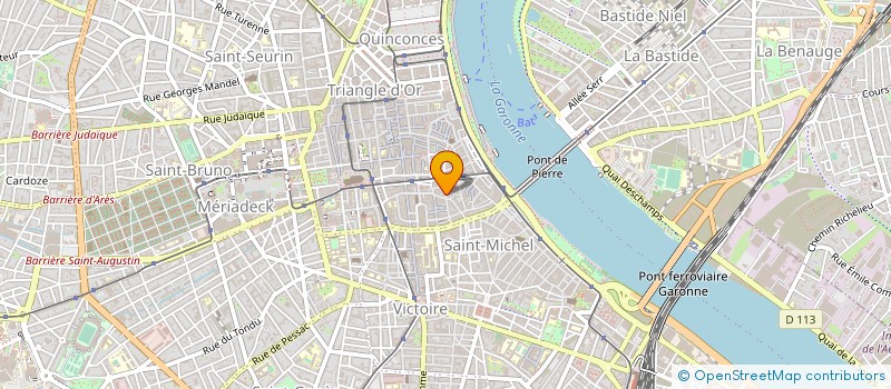 localisation de l'entreprise PRESSE ET CULTURE à BORDEAUX