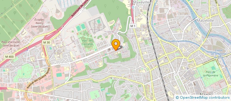 localisation de l'entreprise PRESSE HEBDOMADAIRE DE L'EST à NANCY