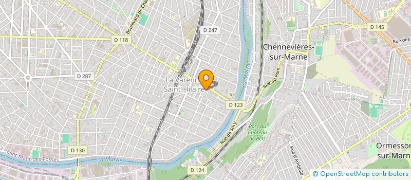 localisation de l'entreprise PRESSE LA VARENNE  SAINT-MAUR-DES-FOSSES