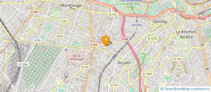 localisation de l'entreprise PRESSE NON STOP à ARCUEIL